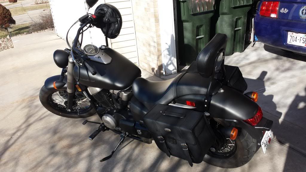 Phantom forward controls extension - Honda Shadow Forums : Shadow