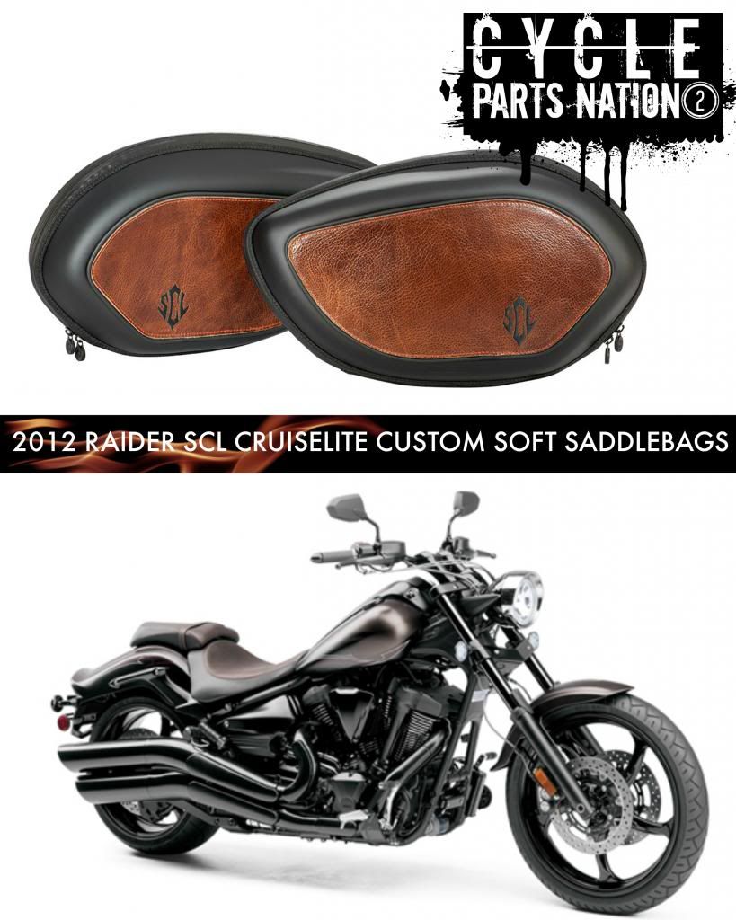 yamaha road star stretched bags
