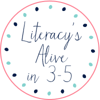 Literacy's Alive in 3-5 Button