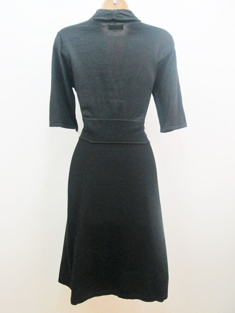 calvin klein v neck sweater dress