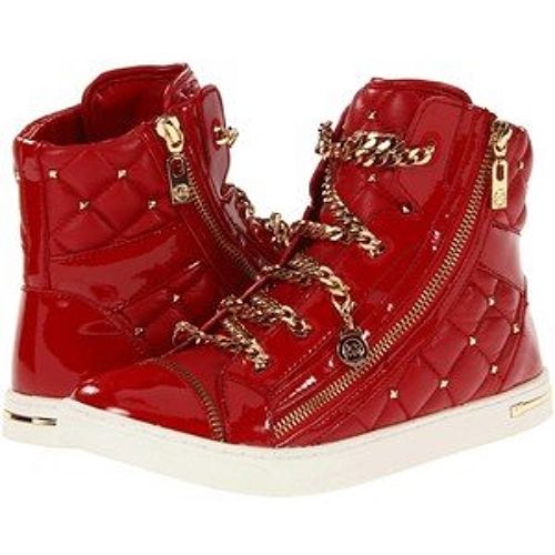 red michael kors boots