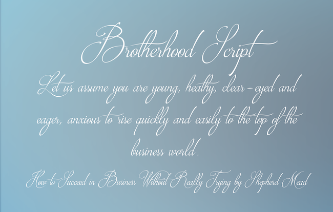 Brotherhood script