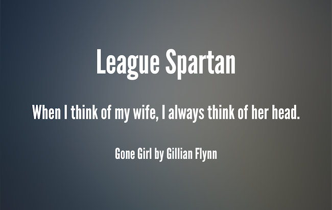 League Spartan font