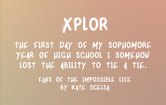XPLOR font