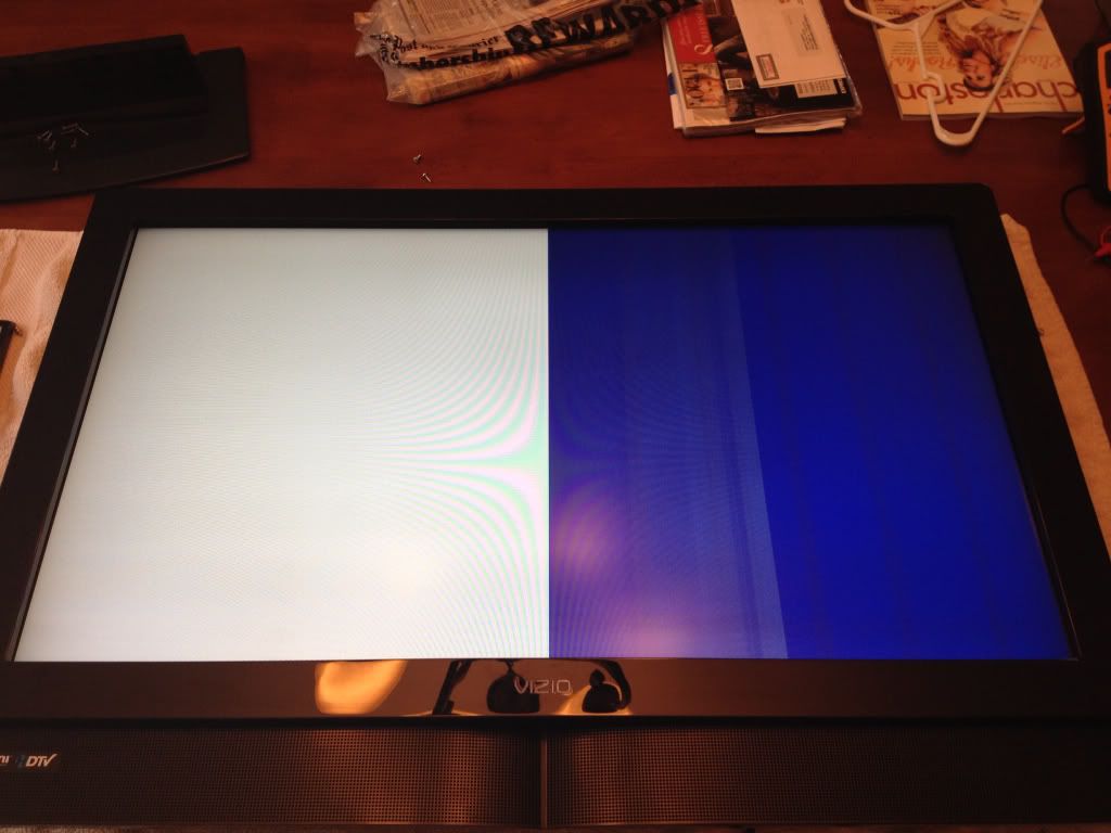 Vizio VW37L HDTV20A, No picture but good sound Badcaps Forums