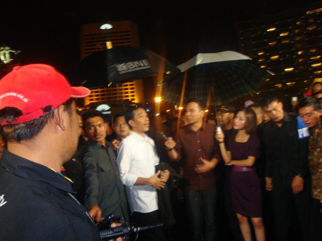 Suasana Jalan Raya Jakarta saat Car Free Night 44