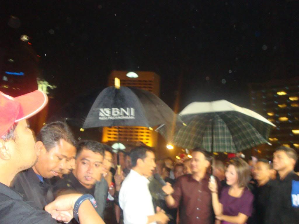 Suasana Jalan Raya Jakarta saat Car Free Night 43