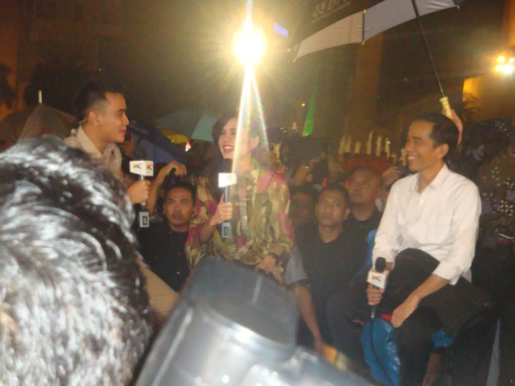 Suasana Jalan Raya Jakarta saat Car Free Night 41