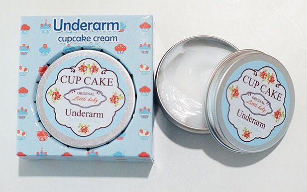 UNDERARM CREAM CUPCAKE ARMPIT PEEL KOJIC ACID ORIGINAL