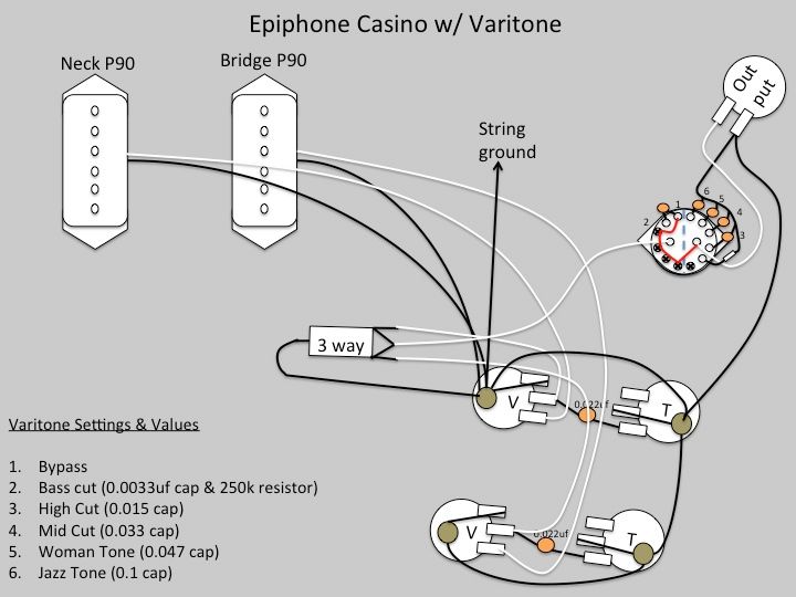 Custom Varitone Switch | My Les Paul Forum