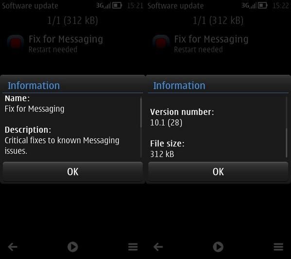 Fix for messaging V10.1.28 Update - Sữa chữa cải thiện tin nhắn cho S^3