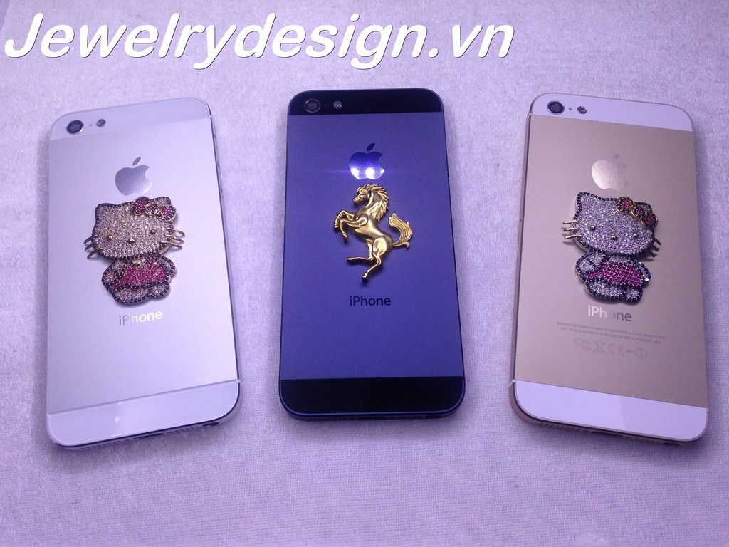 _Nhận gia công sườn Iphone gắn ốp sau theo yêu cầu của khách hàng_Mèo Kitty_ - 1