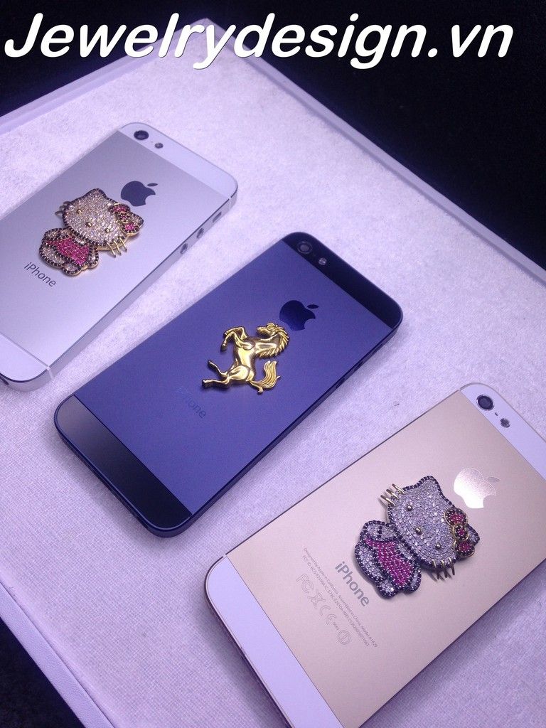 _Nhận gia công sườn Iphone gắn ốp sau theo yêu cầu của khách hàng_Mèo Kitty_ - 3