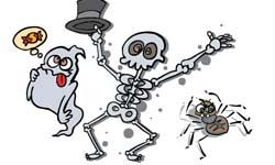 Iconos, Póster, Flyer, Vectores sobre Gráficos de Halloween gratis para descargar 11