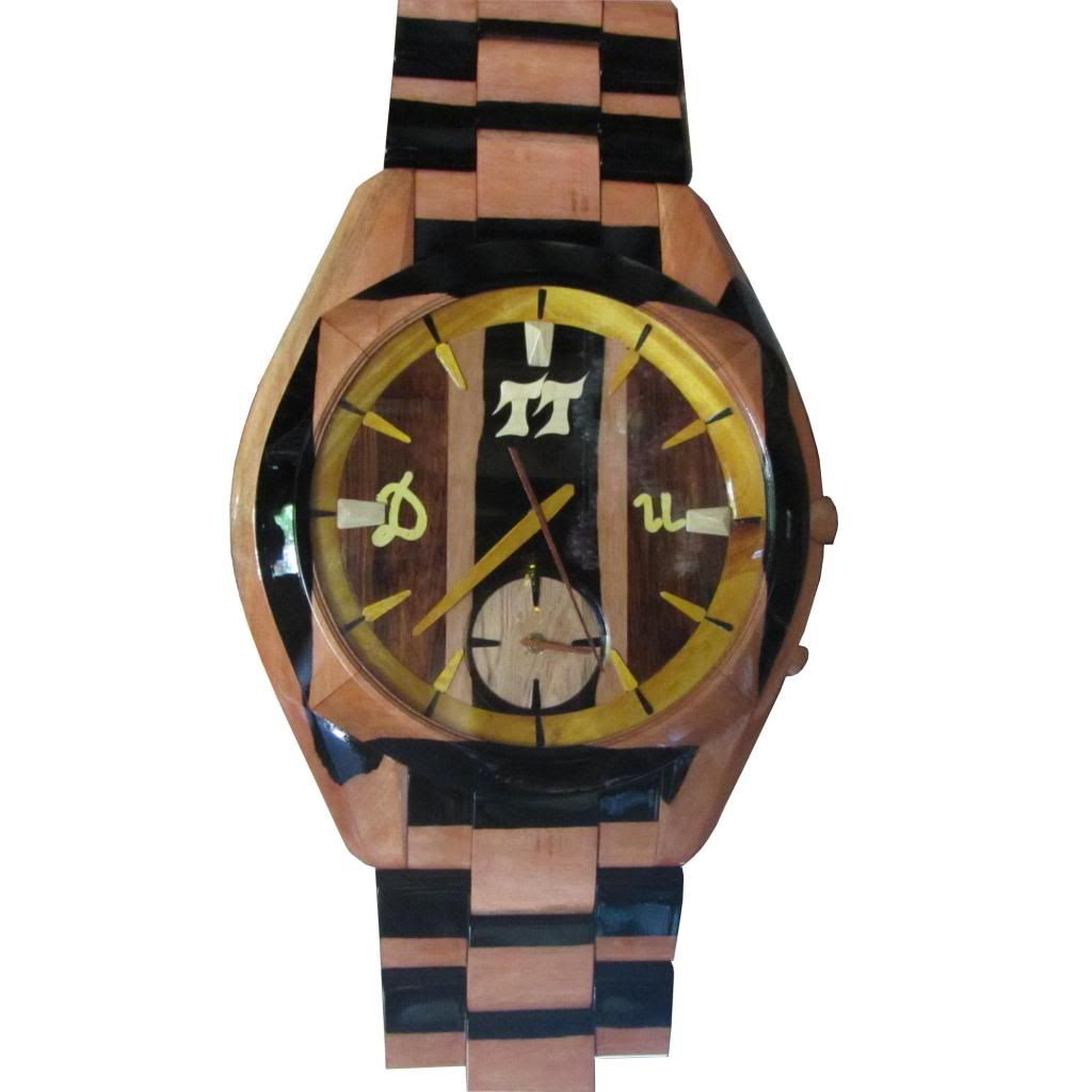 Đồng Hồ Gỗ Mỹ Nghệ với 100% chi tiết làm từ gỗ tự nhiên - 9