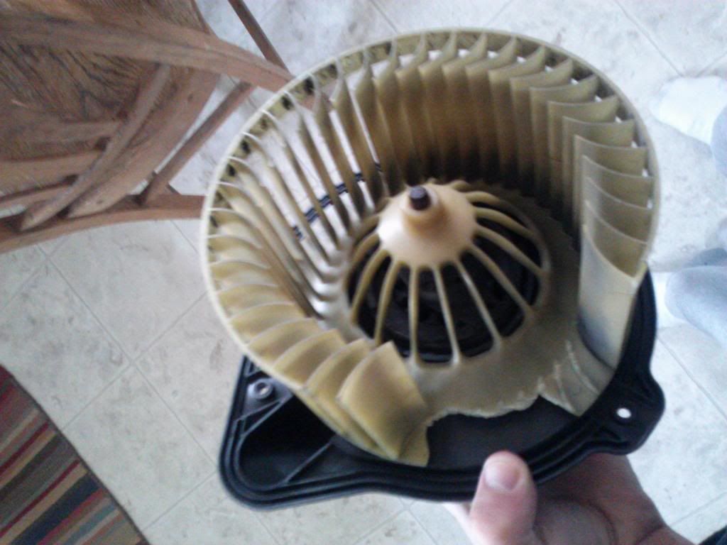 '94 850 Blower Fan Broken To Bits