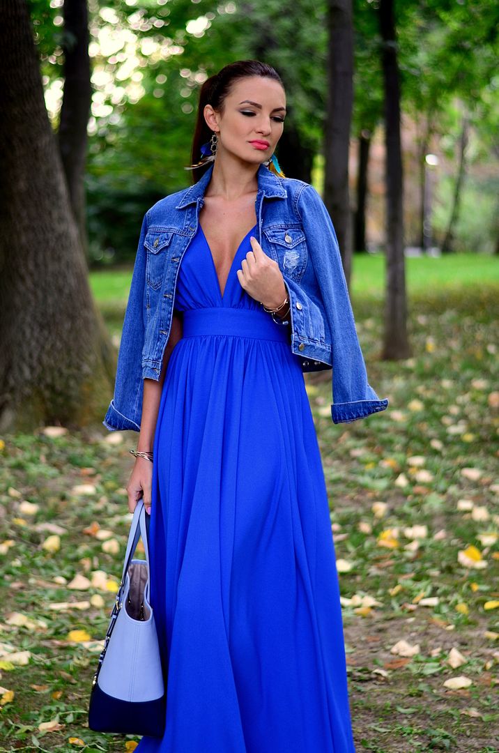 My Silk Fairytale: Blue Moon Dress