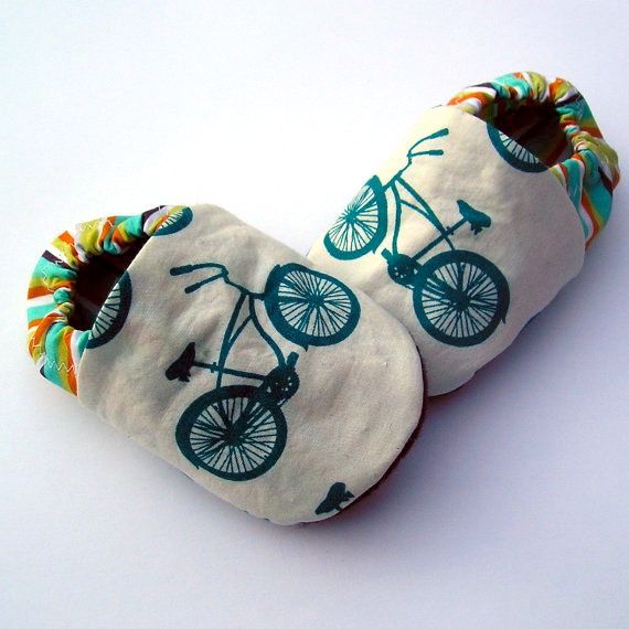 Organic Cruiser Bike Shoes by Growing Up Wild 0 - 3 months