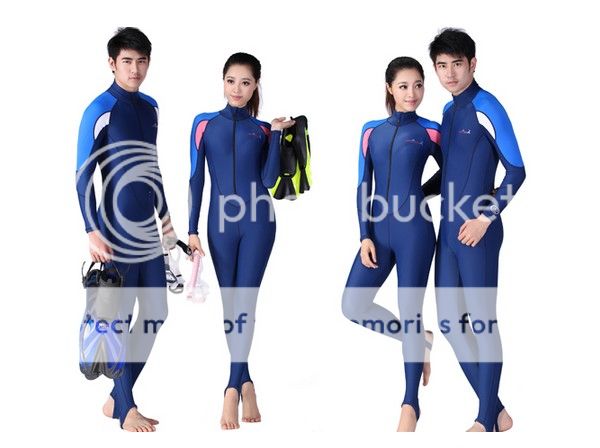 New Men's Women's Full Scuba Snorkeling Suit Wet Suit Scuba Diving Suit s 4XL
