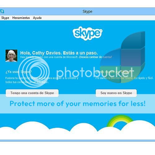 Cómo fusionar o juntar mi cuenta Messenger con Skype 3