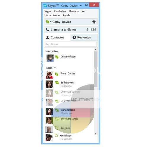 Cómo fusionar o juntar mi cuenta Messenger con Skype 7