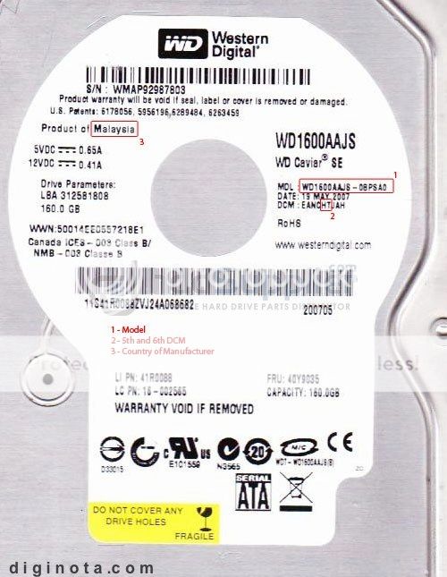 Como Reemplazar la tarjeta PCB controladora de disco duro 3
