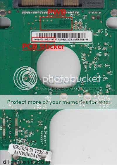 Como Reemplazar la tarjeta PCB controladora de disco duro 4