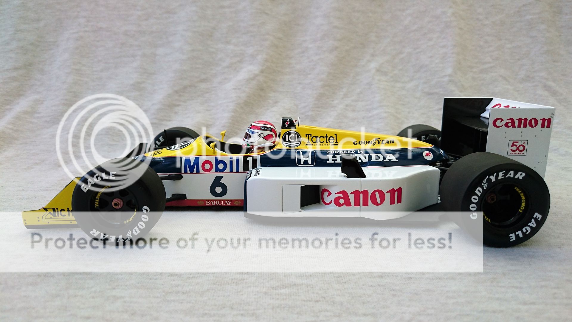 Review Minichamps 1 18 Williams Honda Fw11b 1987 Diecastsociety Com